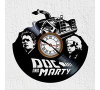 VINY WOODY Viaje Fantastico Reloj de Disco de Vinilo Accion Aventura Ciencia Ficcion Decoracion de Pared