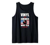 Vinyl and America: ¿Qué más hay? Fiesta del 4 de julio Camiseta sin Mangas