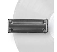 Vinyl Record Cleaner | Brush | ABS/Microfiber | Black