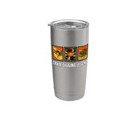 Vinyl Record Collector Crate Digging Legend Vaso térmico de acero inoxidable de doble pared