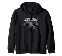 Vinyl Record Collector Spin It Loud Love The Crackle Sudadera con Capucha