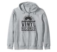 Vinyl Record DJ Vintage Retro Disco Regalo Sudadera con Capucha