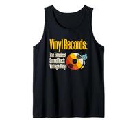 Vinyl Records The Timeless Sound Track Vintage Vinyl Camiseta sin Mangas