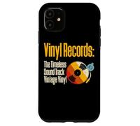 Vinyl Records The Timeless Sound Track Vintage Vinyl Carcasa para iPhone 11