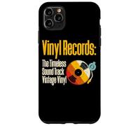 Vinyl Records The Timeless Sound Track Vintage Vinyl Carcasa para iPhone 11 Pro Max