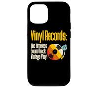 Vinyl Records The Timeless Sound Track Vintage Vinyl Carcasa para iPhone 12/12 Pro