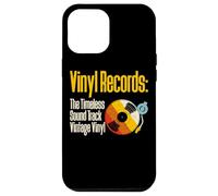 Vinyl Records The Timeless Sound Track Vintage Vinyl Carcasa para iPhone 12 Pro Max