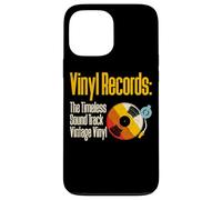 Vinyl Records The Timeless Sound Track Vintage Vinyl Carcasa para iPhone 13 Pro Max