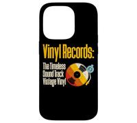 Vinyl Records The Timeless Sound Track Vintage Vinyl Carcasa para iPhone 14 Pro