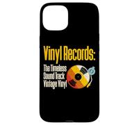 Vinyl Records The Timeless Sound Track Vintage Vinyl Carcasa para iPhone 15 Plus