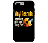 Vinyl Records The Timeless Sound Track Vintage Vinyl Carcasa para iPhone 7 Plus/8 Plus