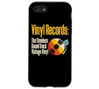 Vinyl Records The Timeless Sound Track Vintage Vinyl Carcasa para iPhone SE (2020) / 7 / 8