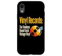 Vinyl Records The Timeless Sound Track Vintage Vinyl Carcasa para iPhone XR