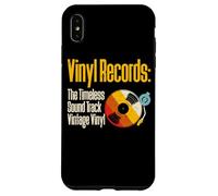 Vinyl Records The Timeless Sound Track Vintage Vinyl Carcasa para iPhone XS Max