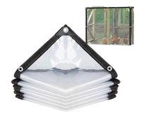 Vinyl Sheeting, Outdoor Winter Shelter, Porch Screen Material, Tear Resistant Construction, Visibility Transparent Protection, Backyard Chicken Coop Barrier, Various