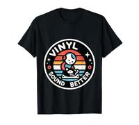 Vinyl Sounds Better Analog Music Collector Appreciate ||--- Camiseta
