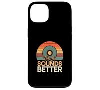 Vinyl Sounds Better Analog Music Collector Appreciate ---- Carcasa para iPhone 13