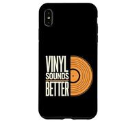 Vinyl Sounds Better Analog Music Collector Appreciate |----- Carcasa para iPhone XS Max