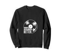 Vinyl Sounds Better Analog Music Collector Appreciate ||- Sudadera