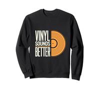 Vinyl Sounds Better Analog Music Collector Appreciate |----- Sudadera