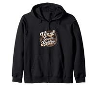 Vinyl Sounds Better Analog Music Collector Appreciate ----- Sudadera con Capucha