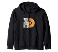 Vinyl Sounds Better Analog Music Collector Appreciate |----- Sudadera con Capucha