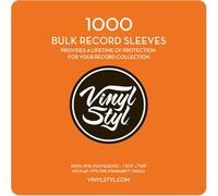 Vinyl Styl® 7 Inch Outer Record Sleeves - Open Top - 1000 Count (Clear)