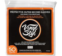 Vinyl Styl Fundas exteriores para discos de 12 pulgadas, fácil de abrir (transparente)