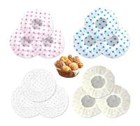VINZOR Juego de 12 Tapones Herméticos para Probar Masa de Pan, Cubiertas Flexibles para Fermentación, Conservación de Alimentos en la Nevera, Ideales para Panaderos Caseros y Meal Prep