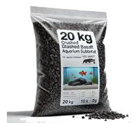 Vio Habit Grava negra acuarios / Saco 20 kg. / Grueso / Canto rodado