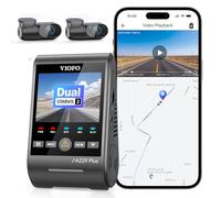 VIOFO A229 Plus 3CH Dashcam, 2K+2K+1080P, Dual STARVIS 2, GPS, WIFI