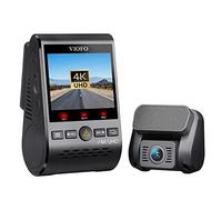 VIOFO Dash CAM 4K Doble, A129 Pro Duo Cámara de Coche Dual UHD 3840 x 2160P Frontal y Trasera, 8MP Sony Sensor, Wi-Fi, GPS, Modo de Estacionamiento. WDR, Grabación en Bucle, Detección de Movimiento
