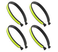 Viojrlly 2 Pares Clips para Pantalones de Bicicleta, Elásticos Clips para Pantalones de Ciclismo Reflectantes, Clips de Bicicleta para Pantalones Pinzas de Pantalones de Ciclista de Equipos