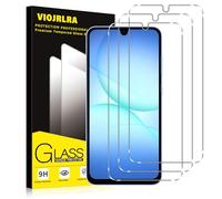 Viojrlra 3 Piezas Protector de Pantalla para Samsung Galaxy A17, Cristal Templado HD 9H Dureza, Anti-arañazos Antihuellas Sin Burbujas Transparente Vidrio Película