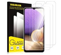 Viojrlra 3 Piezas Protector de Pantalla para Samsung Galaxy A32 5G, Cristal Templado HD 9H Dureza, Anti-arañazos Antihuellas Sin Burbujas Transparente Vidrio Película