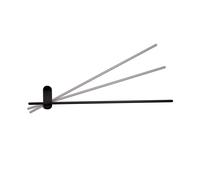 Viokef Aplique LED Felix, ajustable, negro arena