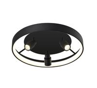 Viokef Plafón Denis LED, circular con 3 focos