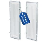 VIOKS 2 cubiertas de lámpara de 175 x 60 mm de repuesto para Bosch 00264984 para campana extractora Bosch para campana extractora Sіemens Neff Constructa