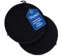 VIOKS 2 filtros de carbón activo para campana extractora, 168 mm, repuesto para campana extractora Airlux CR2000 Falmеc n.º 6 103050091 114163