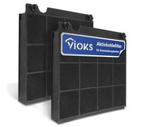 VIOKS 2 filtros de carbón activo para campana extractora Elica Model15