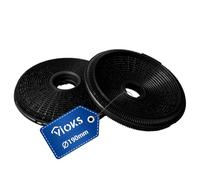 VIOKS 2 filtros de carbón para campana extractora, repuesto para AЕG Elеctrolux 902979370/1