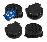 VIOKS 4 filtros de carbón activo de 45 mm de diámetro para Liеbherr Fresh Air Filter 9096342 9881116 9882304 9882471 Miеle 10806820 filtro de carbón para frigorífico, congelador, frigorífico, vino