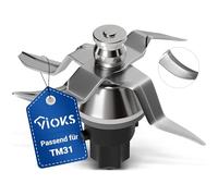 VIOKS Alternativo Cuchilla mezcladora compatible con Thеrmomix TM31