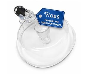VIOKS Bandeja colectora de zumo exprimidor eléctrico de repuesto para Smeg | CJF01 CJF11 - Bandeja para exprimidor de zumo
