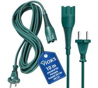 VIOKS Cable de conexión de 10 m, cable de alimentación de repuesto para aspiradora Vоrwerk Kobold, cable de repuesto para aspiradora de mano VK 130 VK 131