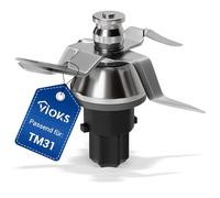 VIOKS Cuchillas TM31 Recambio para Cuchillas Thermomix TM31 / Cuchilla Thermomix TM31 - Cuchilla Bimby TM31 de Acero Inoxidable SUS420 - Repuestos Thermomix TM31 Recambios y Accesorios Thermomix TM31