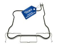 VIOKS Elemento calefactor de 230 V 1000 W de repuesto para Whirlpоol Bauknеcht C00857852 488000857852 - Calefacción para horno