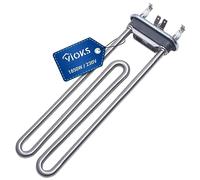 VIOKS Elemento calefactor espiral de repuesto para Bauknecht Whirlpool 481010550891 Calefacción 230 V para lavadora, lavador, piezas de repuesto