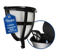 VIOKS Filtro de cal de repuesto para Braun 7321011174, filtro de cal, filtro de vertido, filtro de recambio, protección contra la cal, filtro fino, filtro de calcáreo, calentador de agua WK5100BK