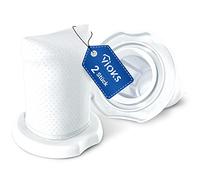 VIOKS Juego de 2 filtros para aspiradora Vorwerk VC100, accesorios para aspiradora Kobold VC100